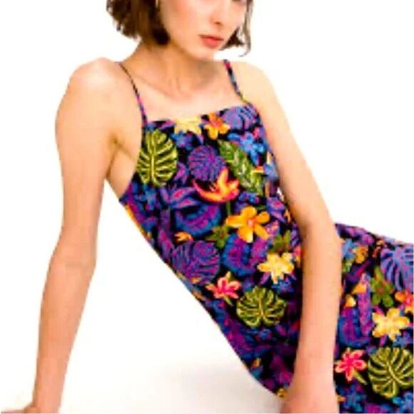 Vans Dresses & Skirts - Vans Dress Triopical Print Pullover Summer Sheath Sz XL New With Tags